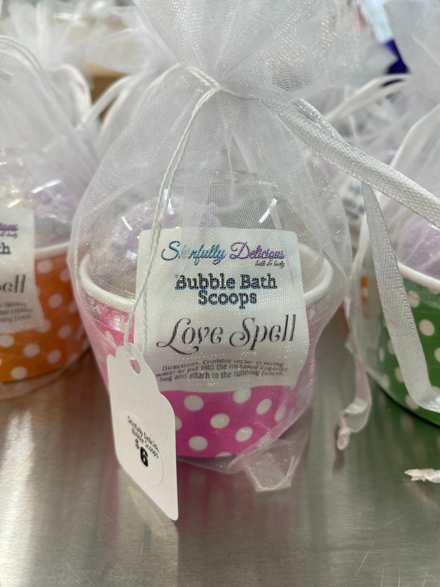 Bubble Bath Scoops