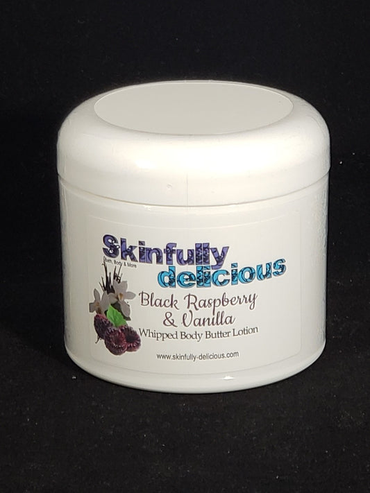 Luxurious Whipped Body Butter Lotion - Black Raspberry & Vanilla