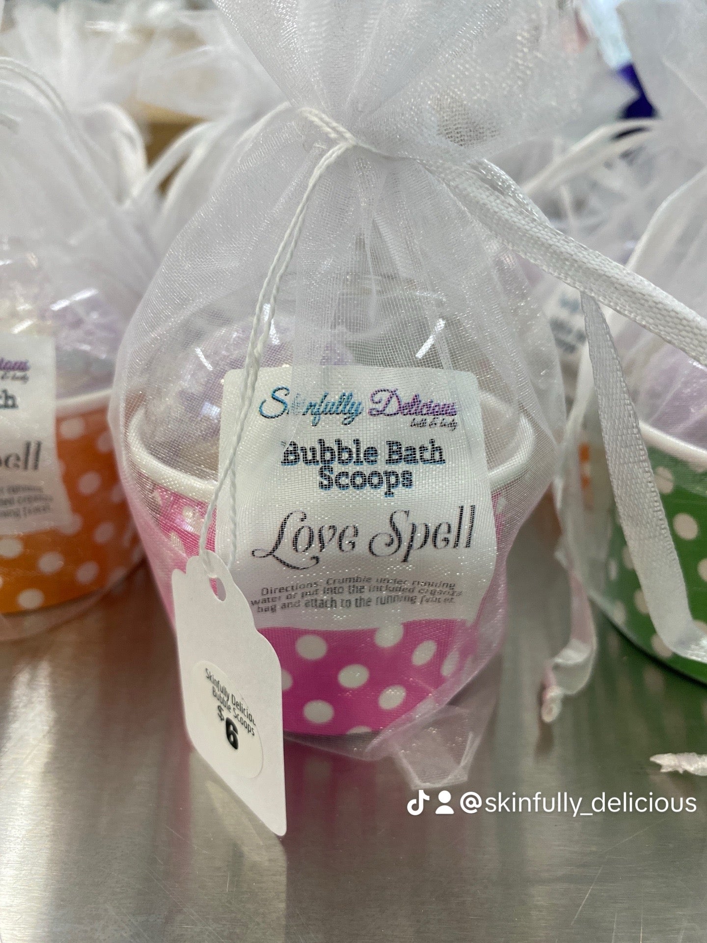 Vanilla Bubble Bath Scoops