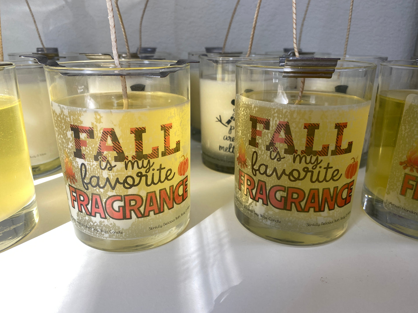 Soy Wax Candle - FALL is my Favorite Fragrance