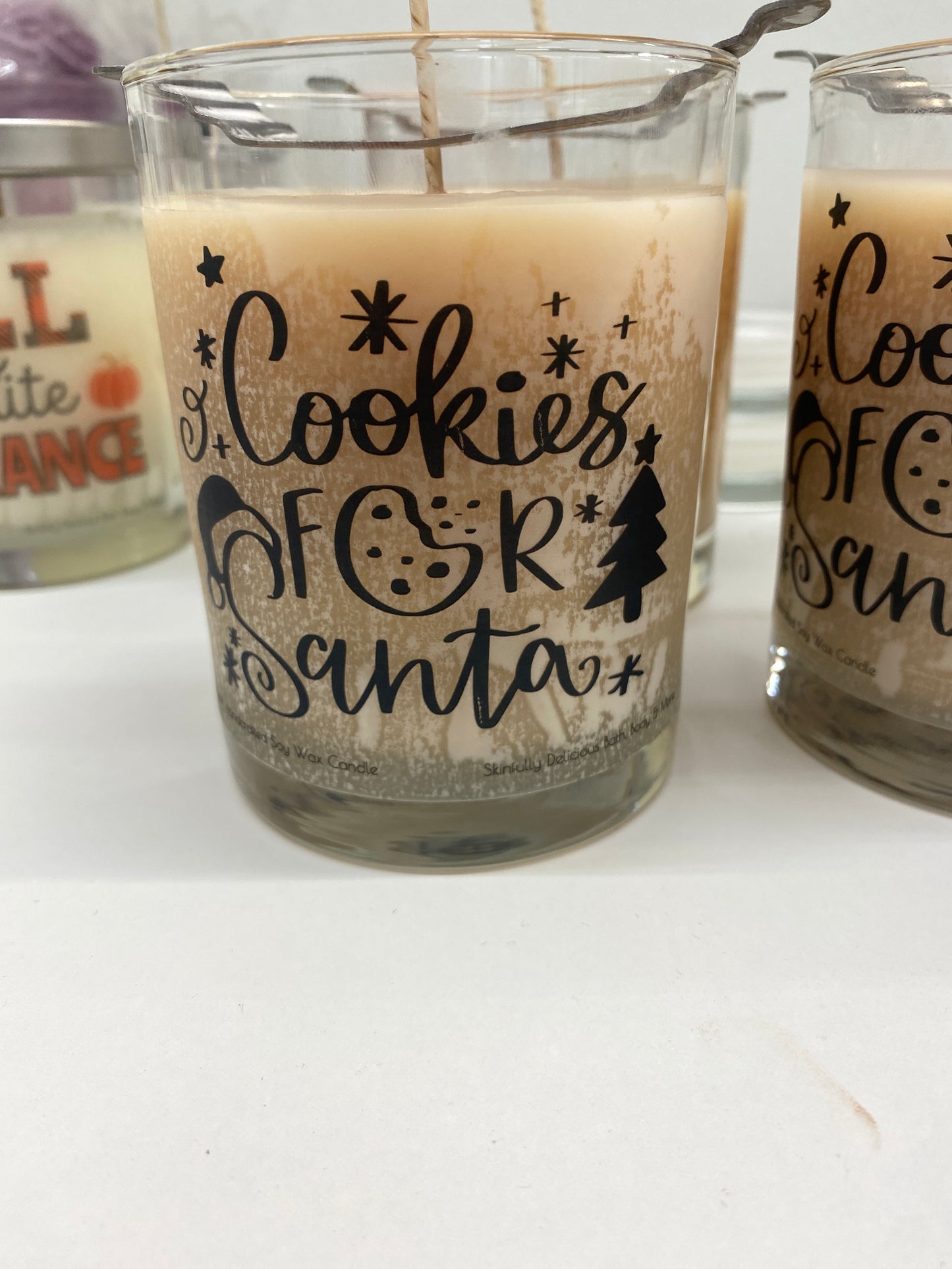 Soy Wax Candle - Cookies for Santa