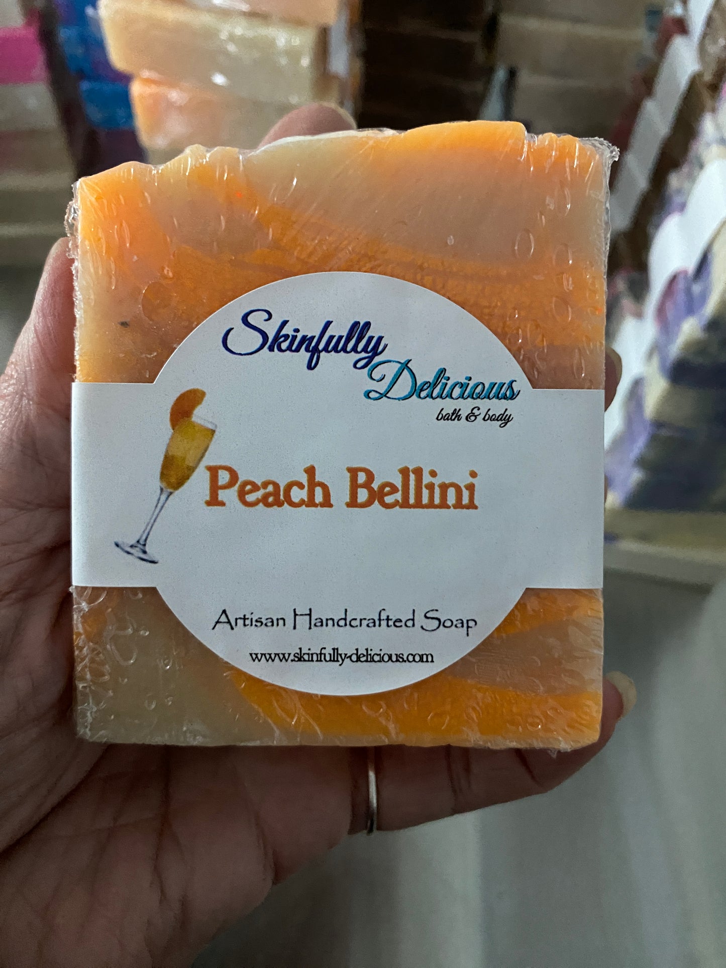 Peach Bellini Bar Soap