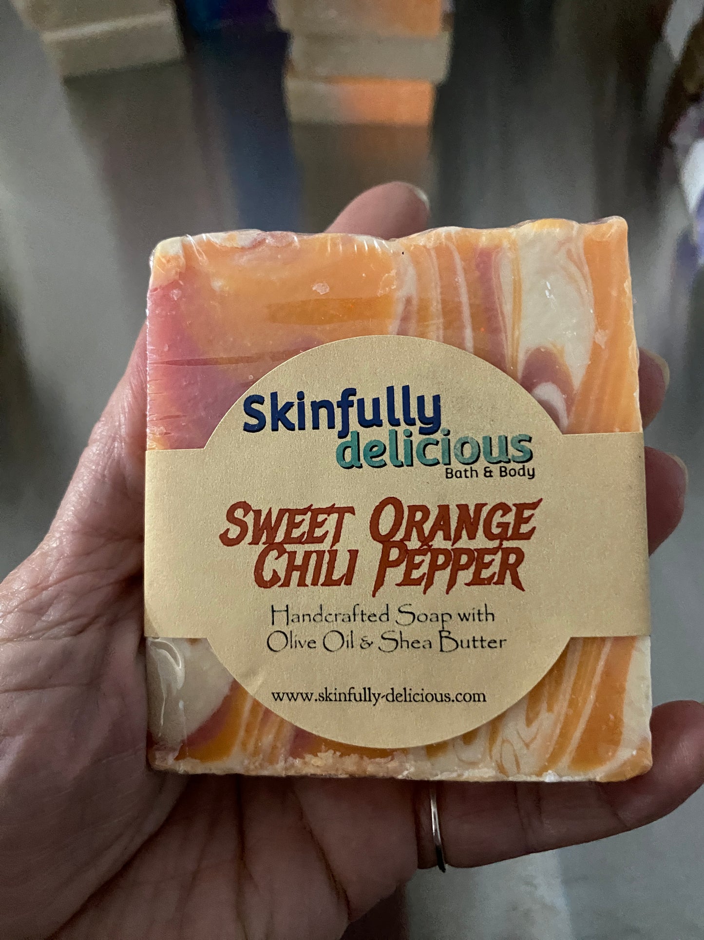 Sweet Orange Chili Pepper Bar Soap