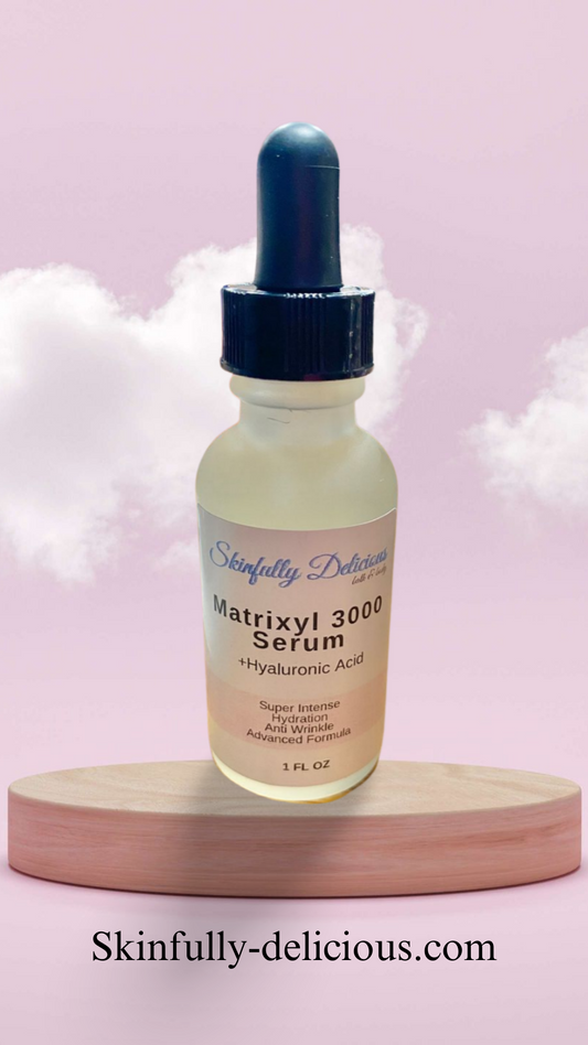 Eye and Face Serum - Matrixyl 3000 + Hyaluronic Acid: 1 fl oz.